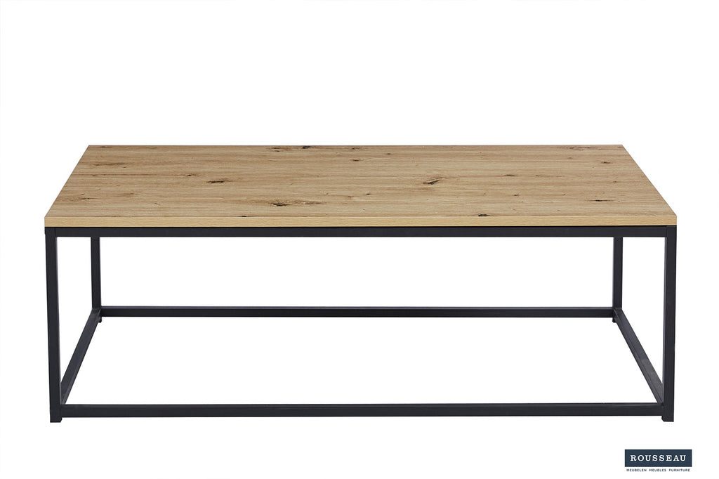 Table basse 'Dallas' décor vieux chêne RS