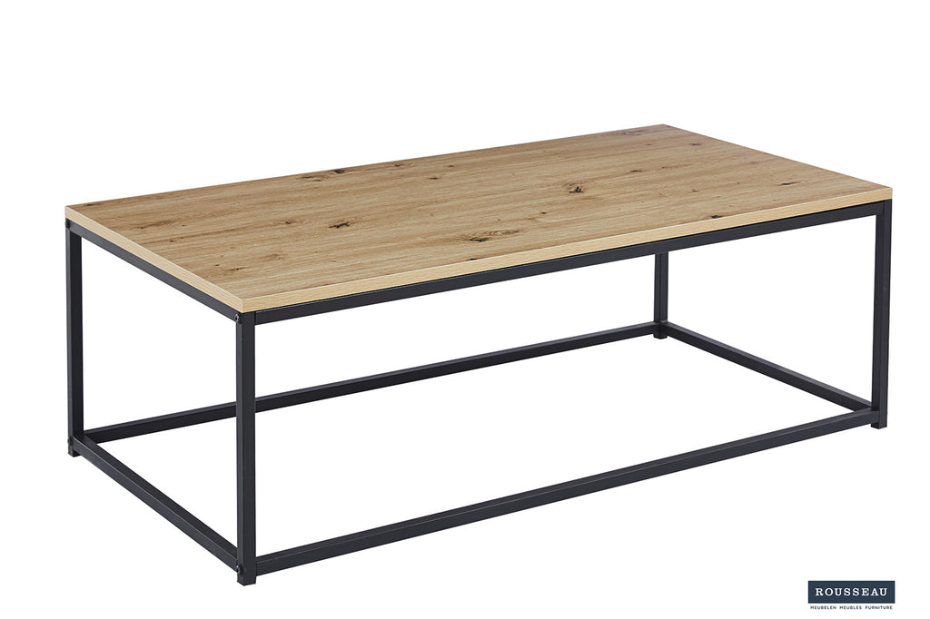 Table basse 'Dallas' décor vieux chêne RS