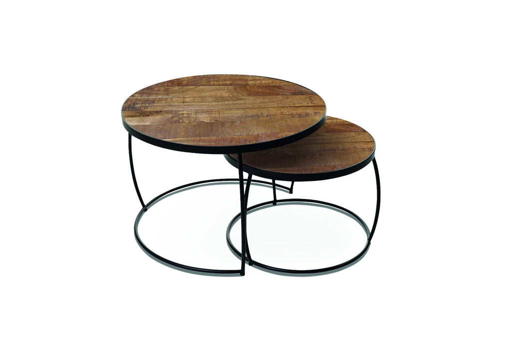 Salontafel 'Lars' S/2 Mango hout RS