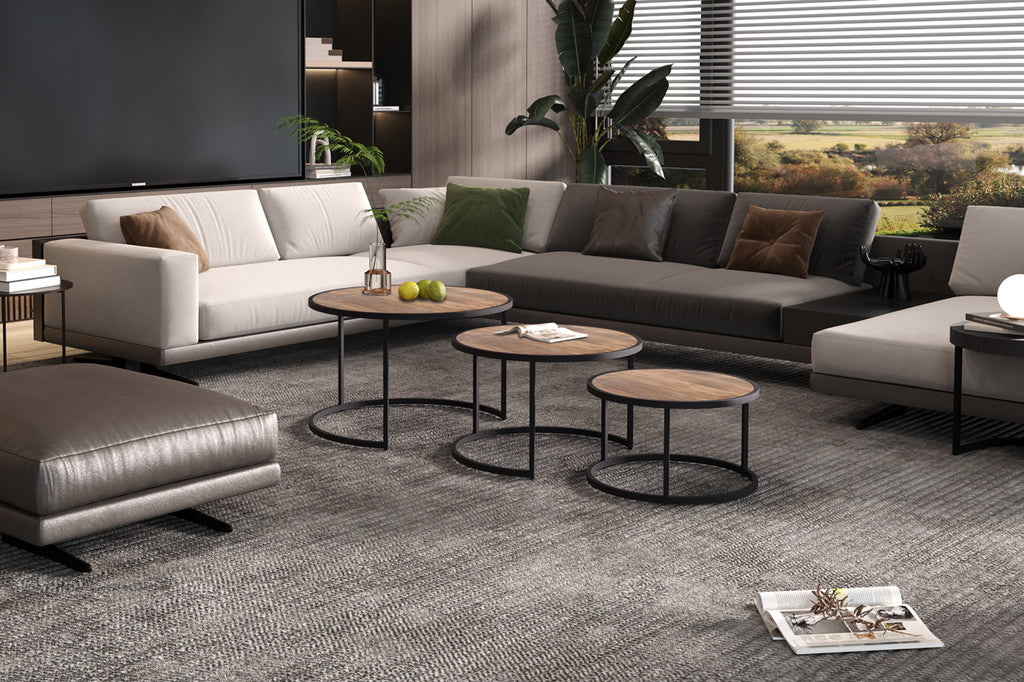 Salontafel 'Lennox' S/3 Mango hout RS