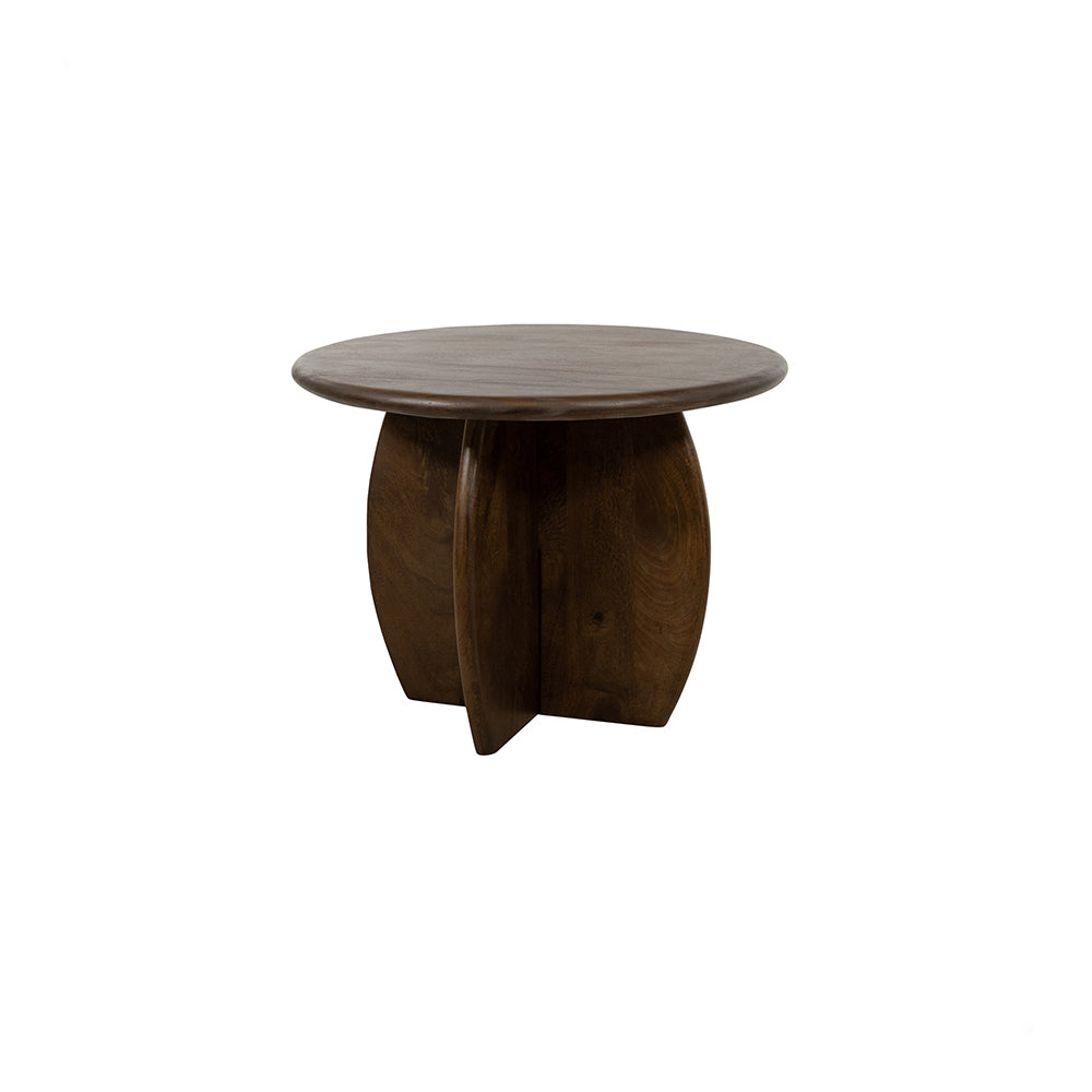 Salontafel Belly 60, mango Walnoot - NW