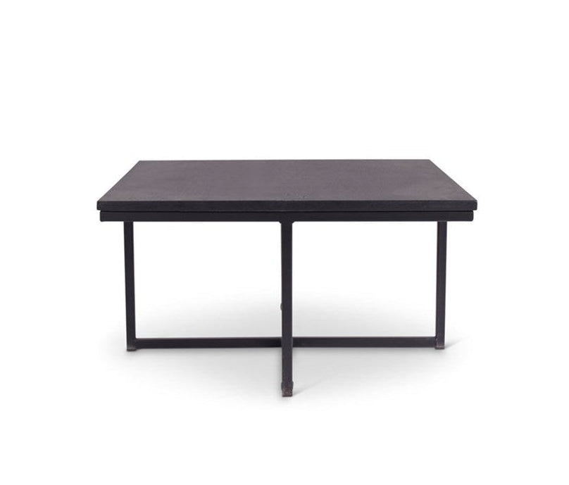 Table basse Tygo, chêne naturel ou noir - VDC