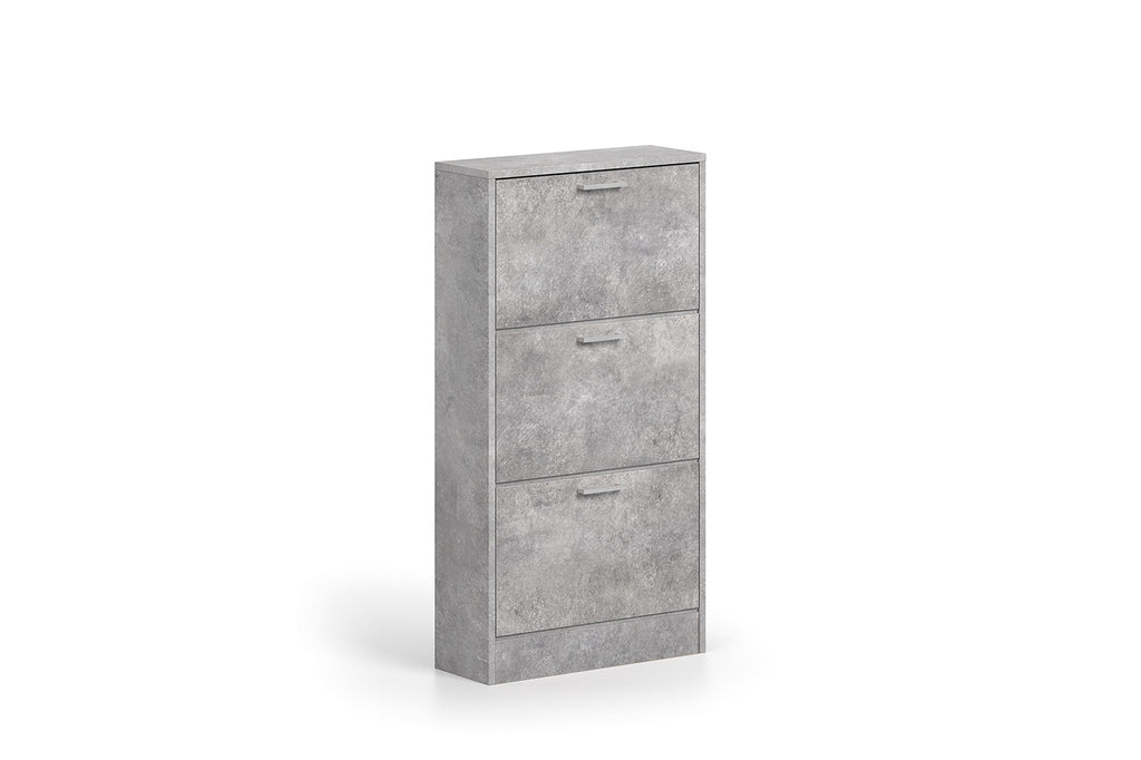 Schoenenkast Carini 3 lades beton - RS