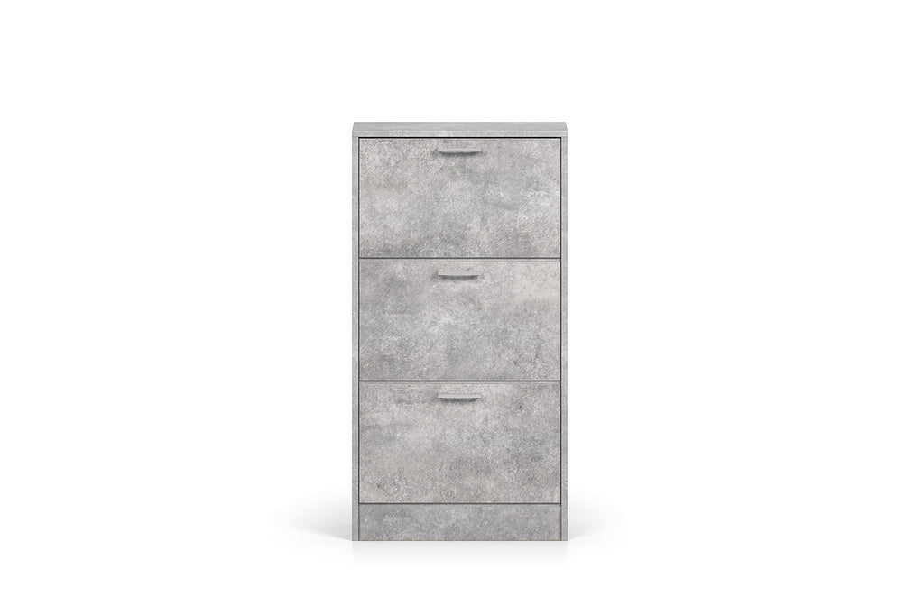 Schoenenkast Carini 3 lades beton - RS