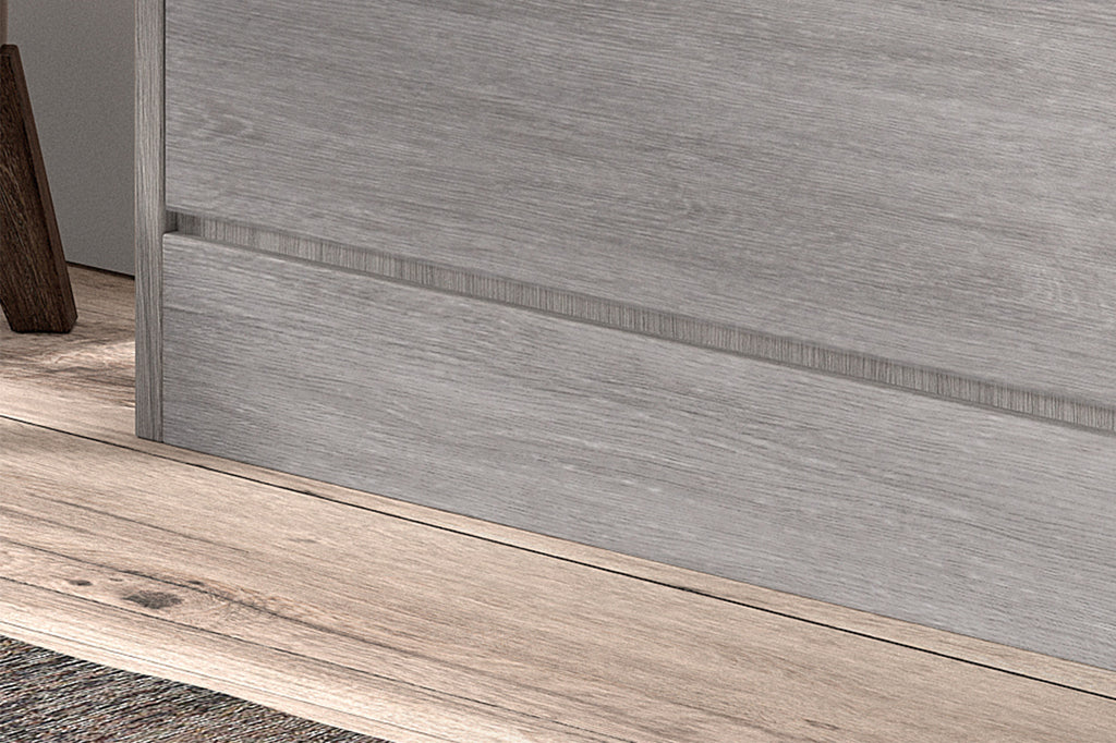 Schoenenkast Carini 4 lades grijze eik - RS