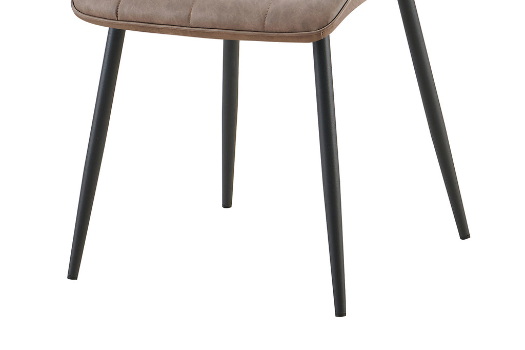 Set van 4 stoelen 'Furas' Vintage PU Bruin RS