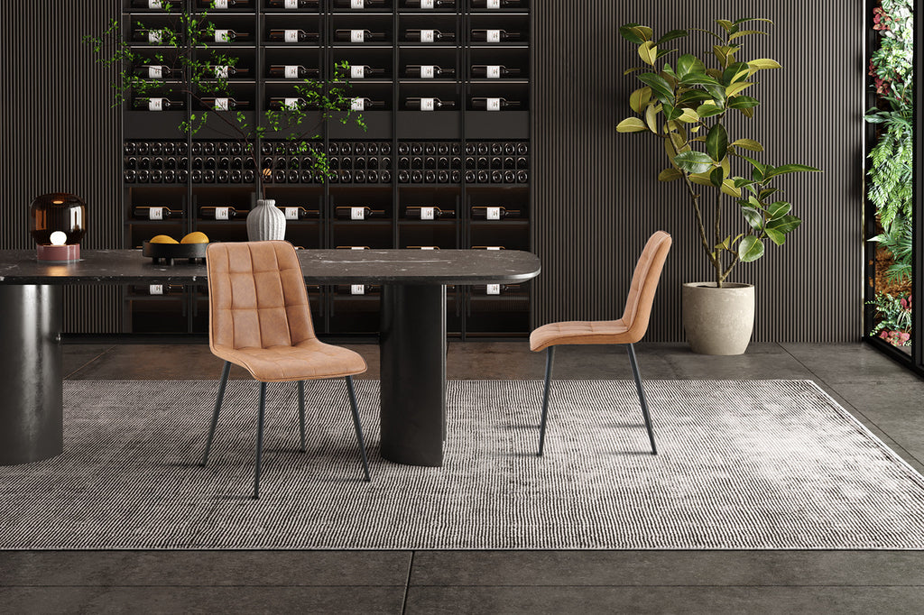 Set van 4 stoelen 'Furas' Vintage PU Cognac RS