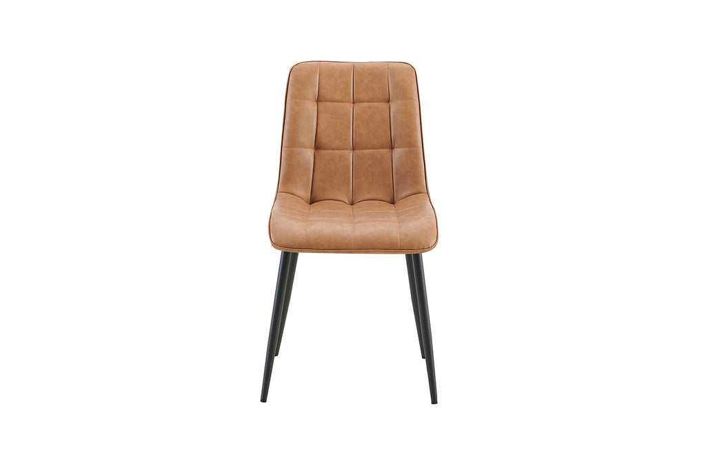 Set van 4 stoelen 'Furas' Vintage PU Cognac RS