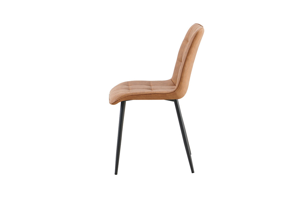 Set van 4 stoelen 'Furas' Vintage PU Cognac RS