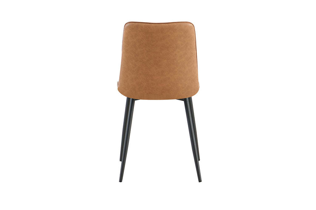 Set van 4 stoelen 'Furas' Vintage PU Cognac RS