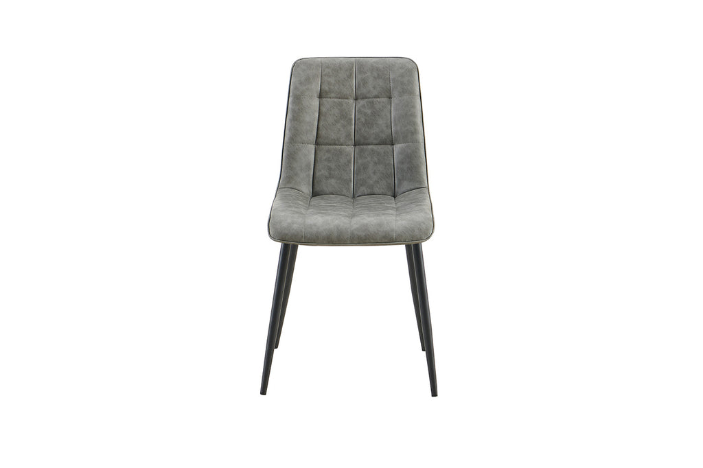 Set van 4 stoelen 'Furas' Vintage PU Grijs RS