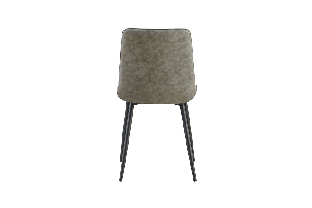 Set van 4 stoelen 'Furas' Vintage PU Grijs RS