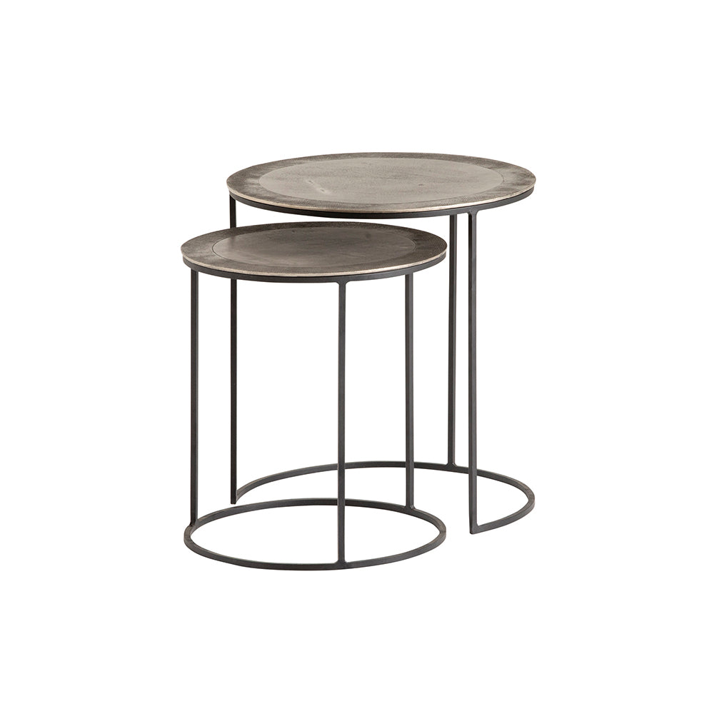 Table d'appoint Sochi S/2 Nickel - NW