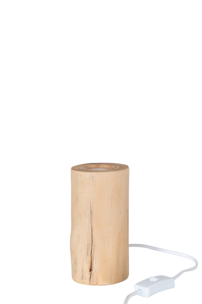 Lampe en bois Silas High Berangan - J-LINE