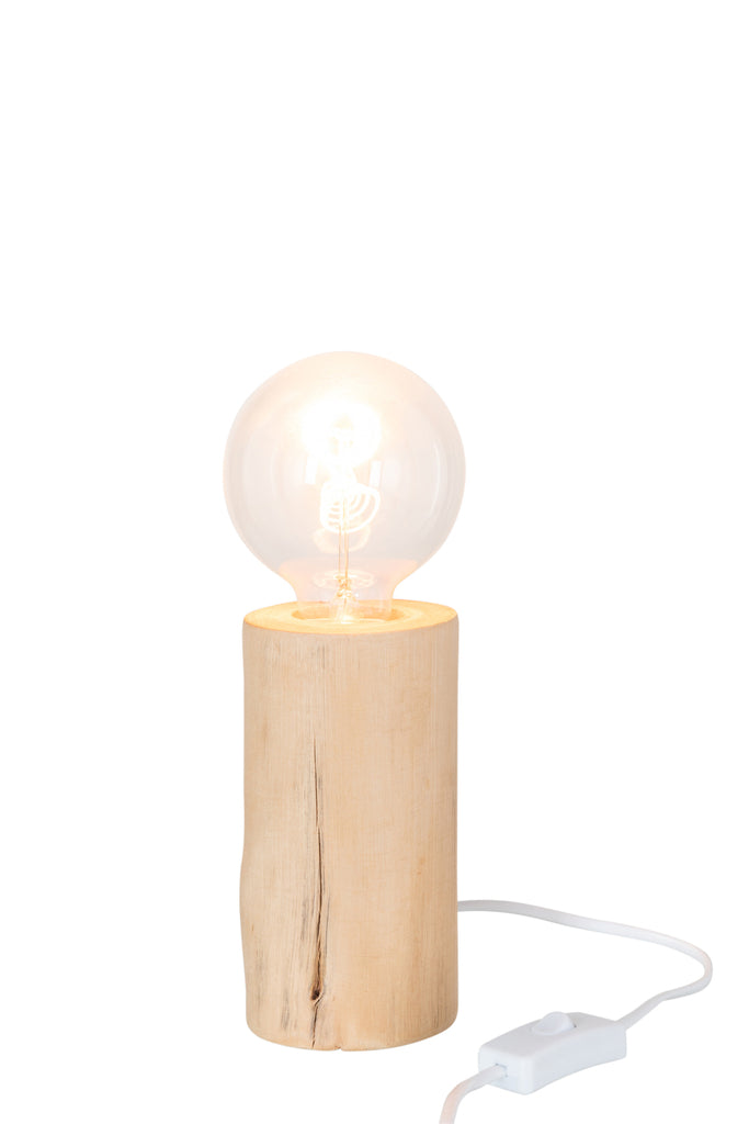 Lampe en bois Silas High Berangan - J-LINE