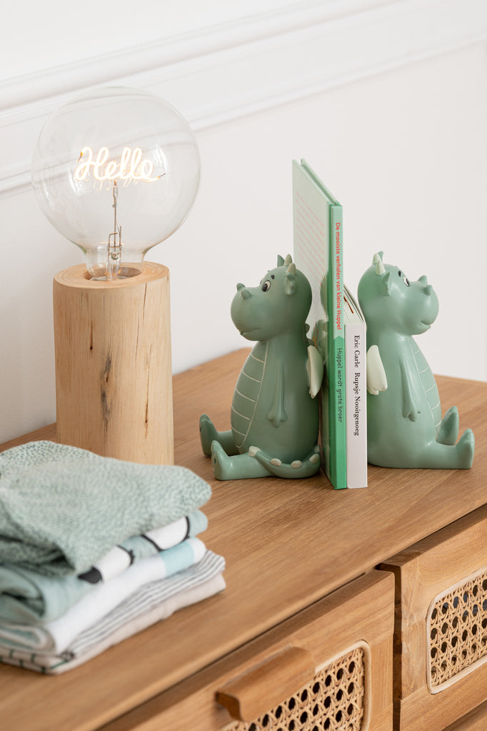 Lamp Silas Hoog Berangan Hout - J-LINE