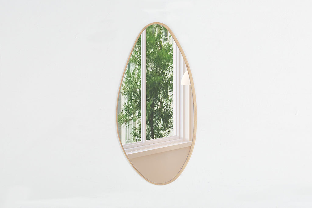 Miroir 'Romi' 80x50 chêne ancien RS