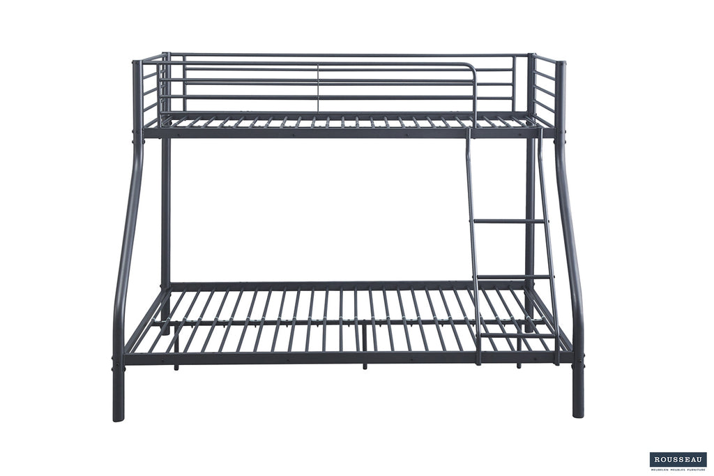 Stapelbed 'Trio' metaal 140/90x200 donkergrijs RS