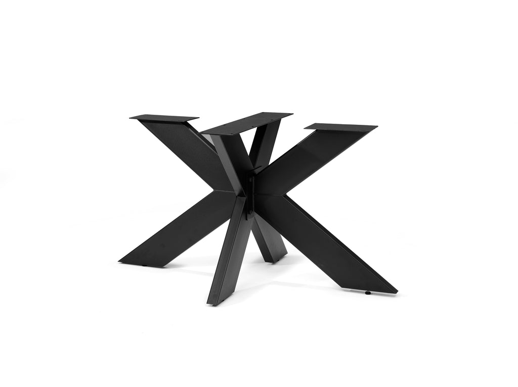 Pieds de table en métal noir - RVD