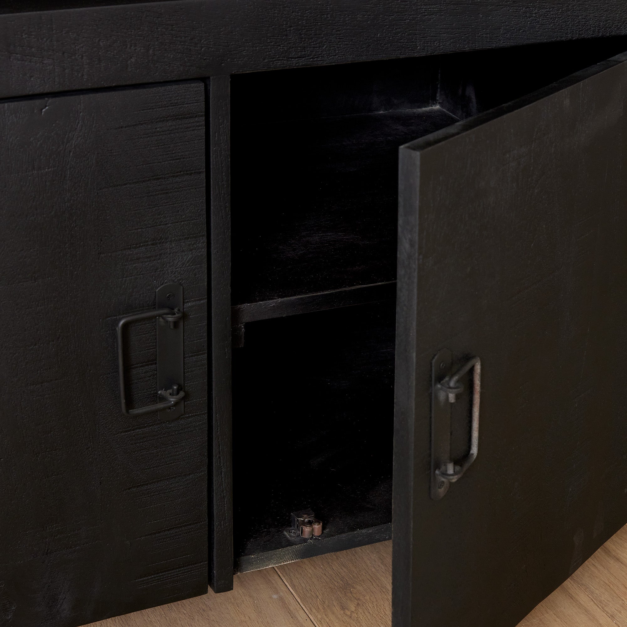 Dressoir Boaz zwart 175 - STF