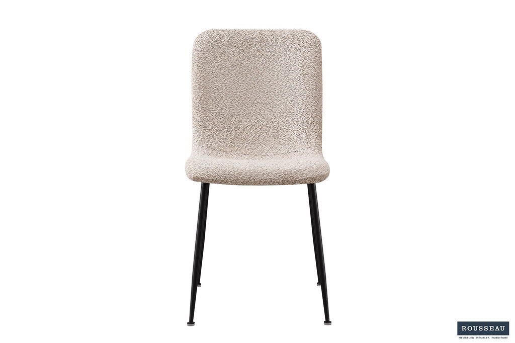 Chaise 'Alice' Bouclé Beige RS