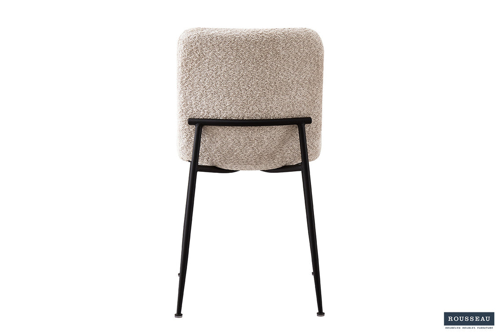 Chaise 'Alice' Bouclé Beige RS