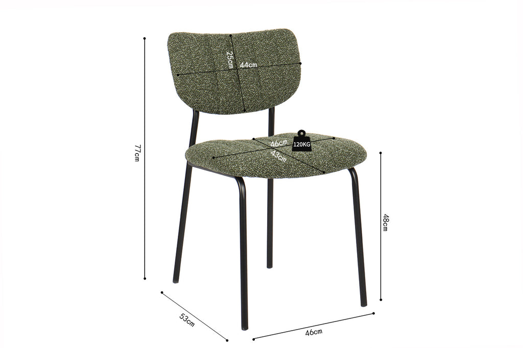 Stoel 'Antura' Fabric Green RS