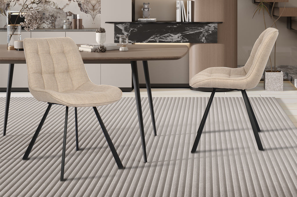 Chaise ‘Ariba’ Tissu Beige RS