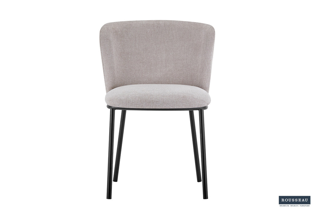 Chaise 'Arthur' Tissu Beige RS