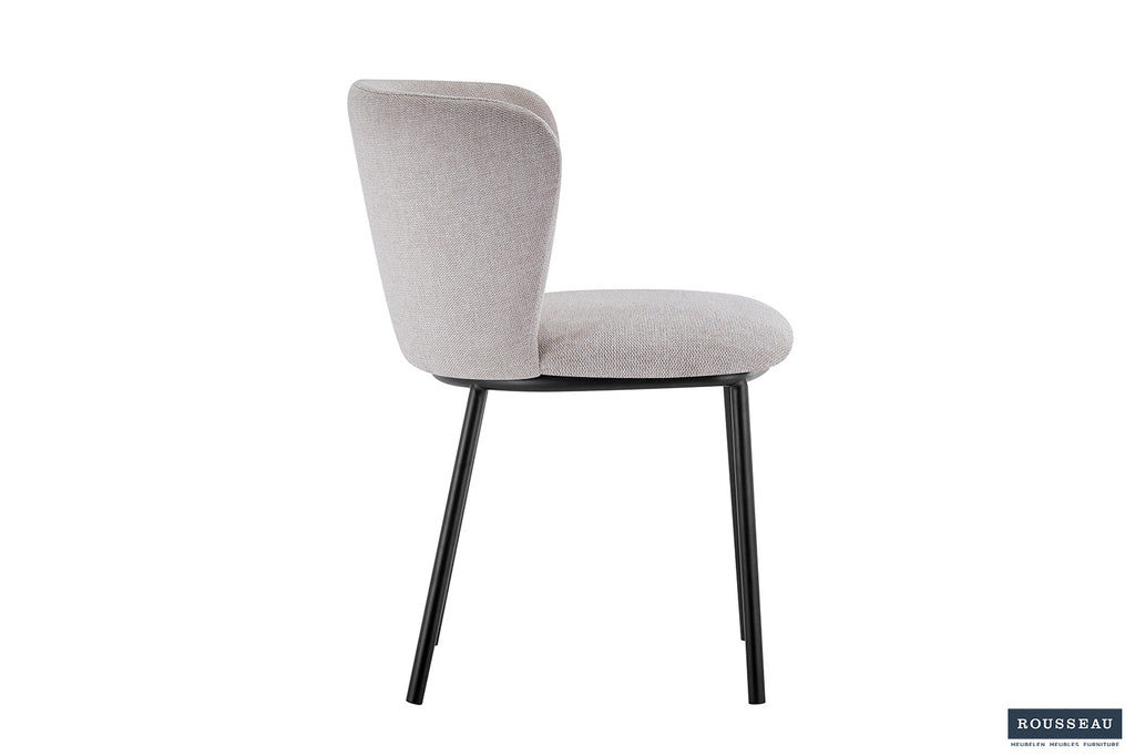 Chaise 'Arthur' Tissu Beige RS