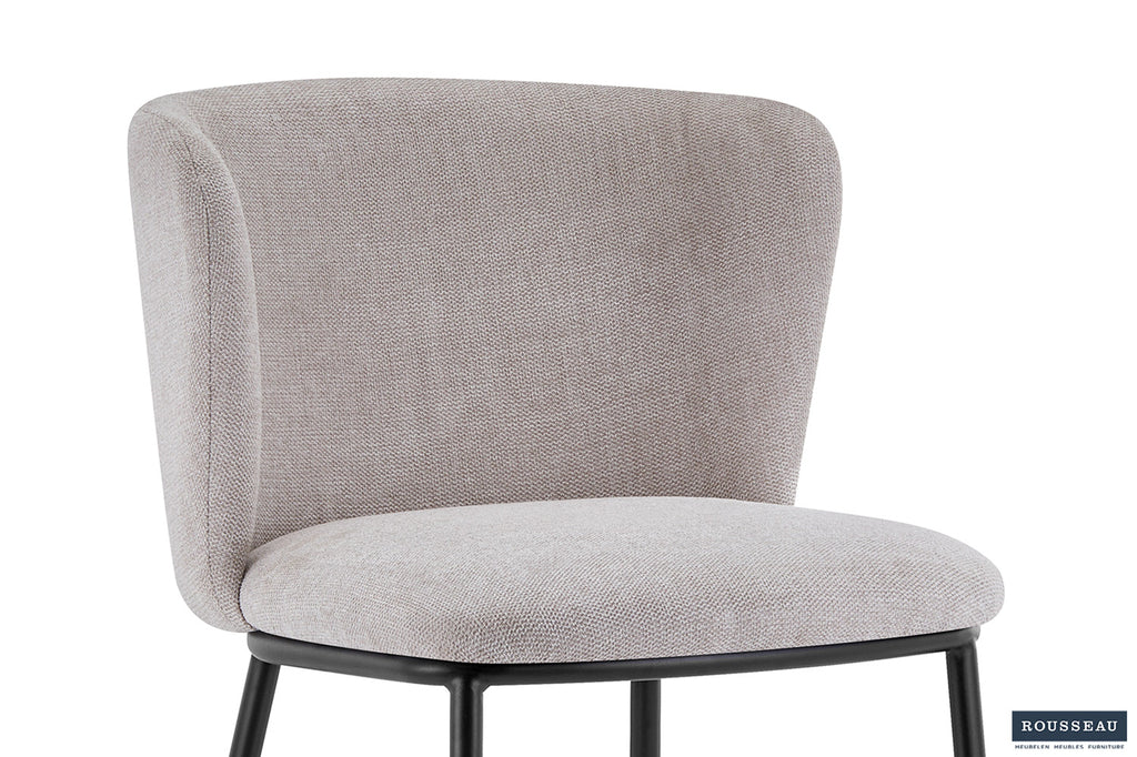 Chaise 'Arthur' Tissu Beige RS
