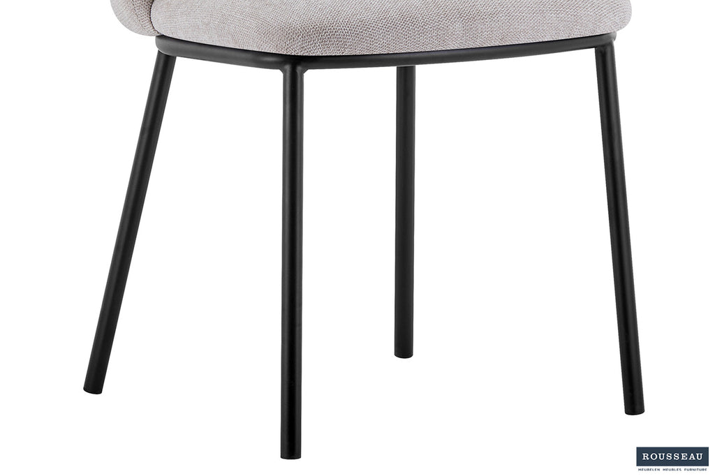 Chaise 'Arthur' Tissu Beige RS