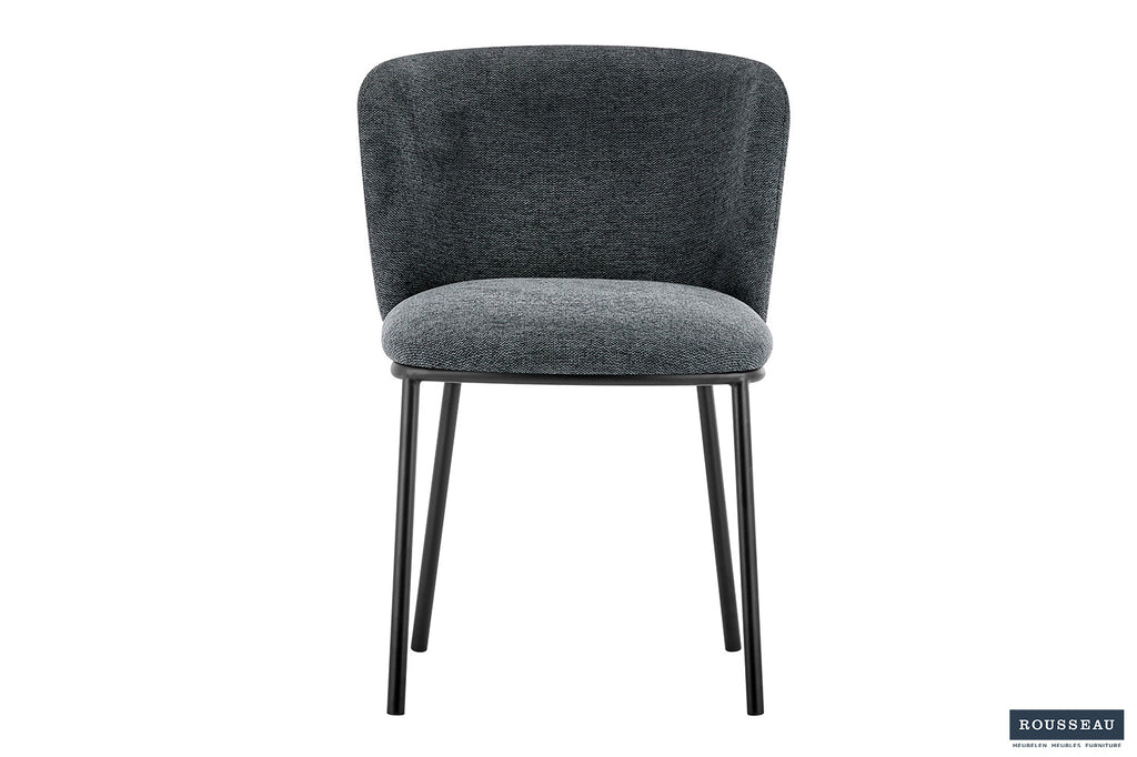 Stoel 'Arthur' Fabric Dark Grey RS