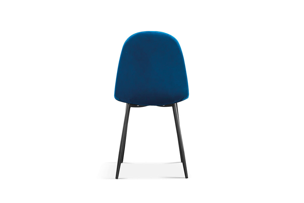 Stoel 'Boy' Velvet Dark Blue RS