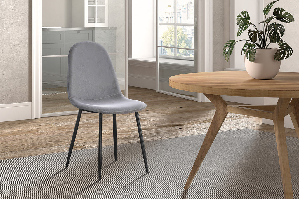 Stoel 'Boy' Velvet Grey RS