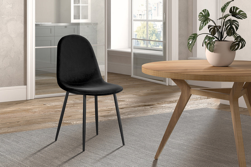 Stoel 'Boy' Velvet Black RS