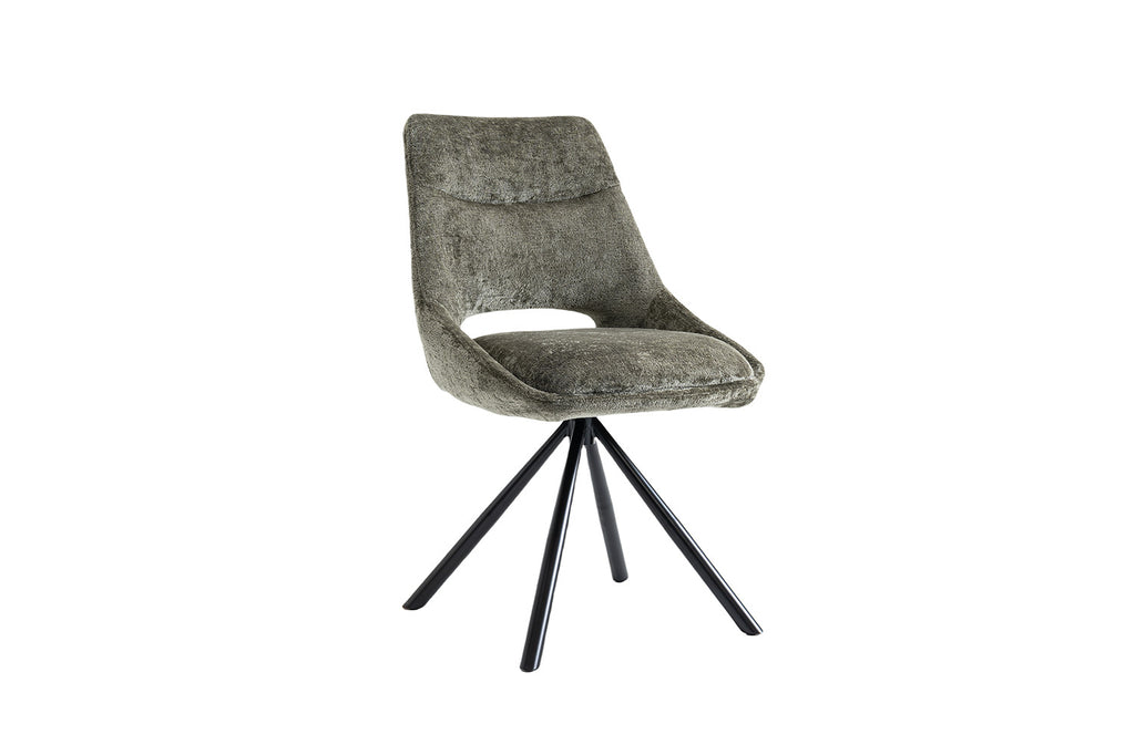 Stoel 'Dante' Fabric Green RS