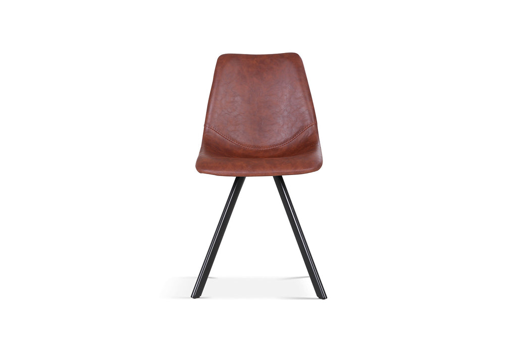 Stoel 'Emma' PU Dark Brown RS