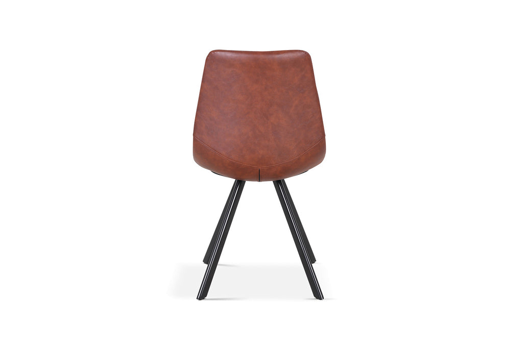 Stoel 'Emma' PU Dark Brown RS