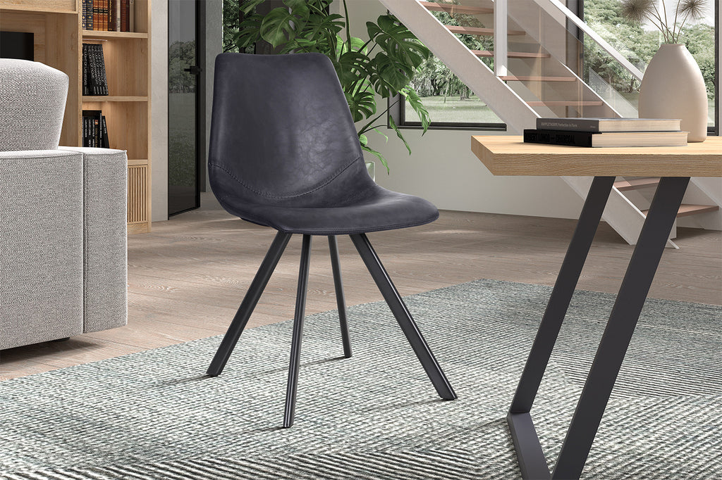 Stoel 'Emma' PU Black RS