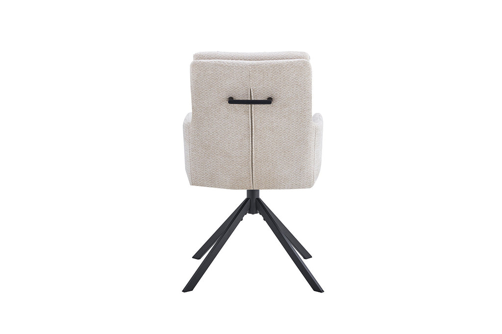 Stoel 'Granada' draaibaar beige RS