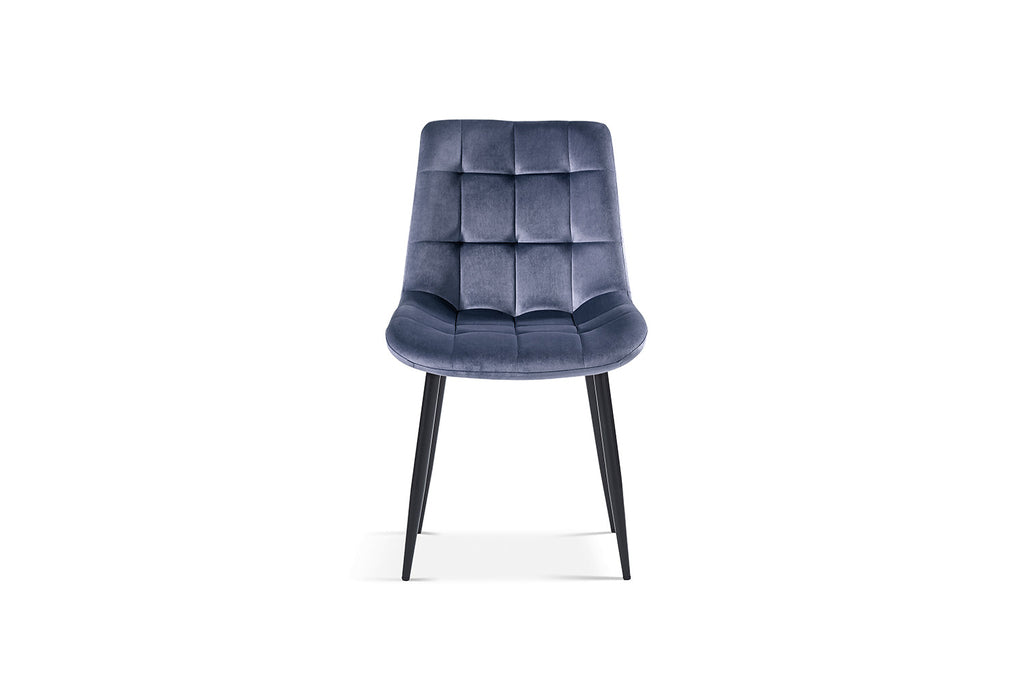 Stoel 'Juta' Velvet Dark Grey RS