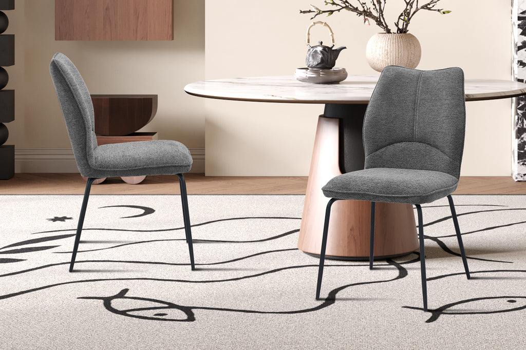 Stoel 'Lara' Fabric Grey RS