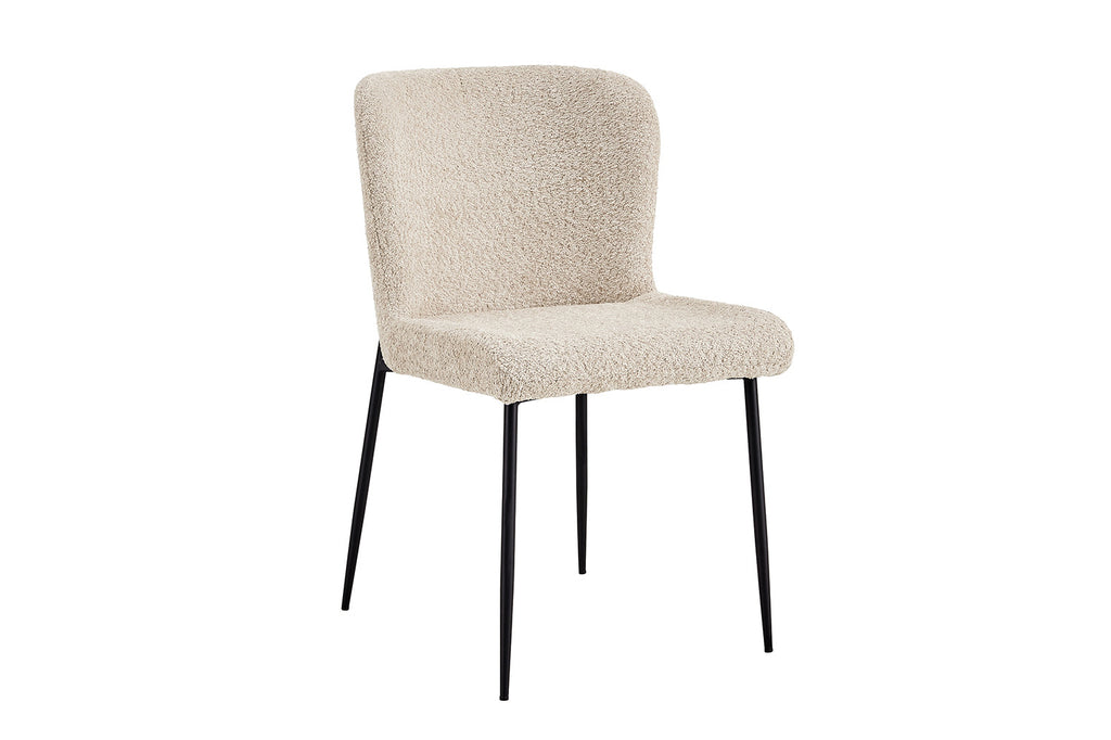 Chaise « Lisa » Bouclé Beige RS