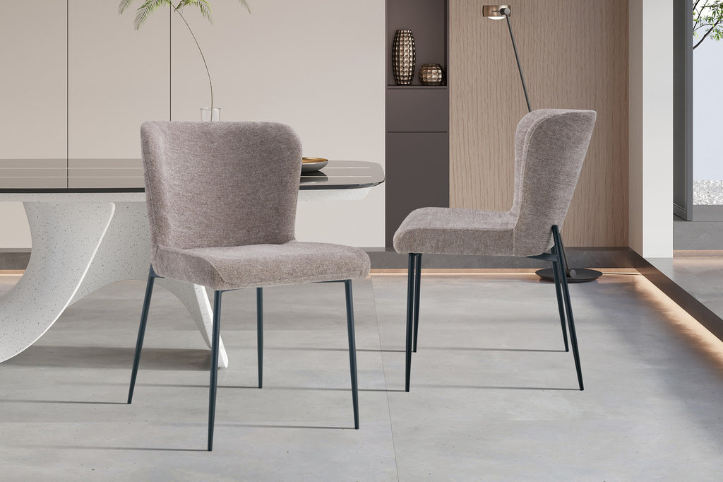 Chaise « Lisa » Tissu Sable RS