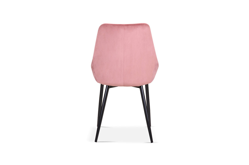 Stoel 'Mirano' Velvet Pink RS