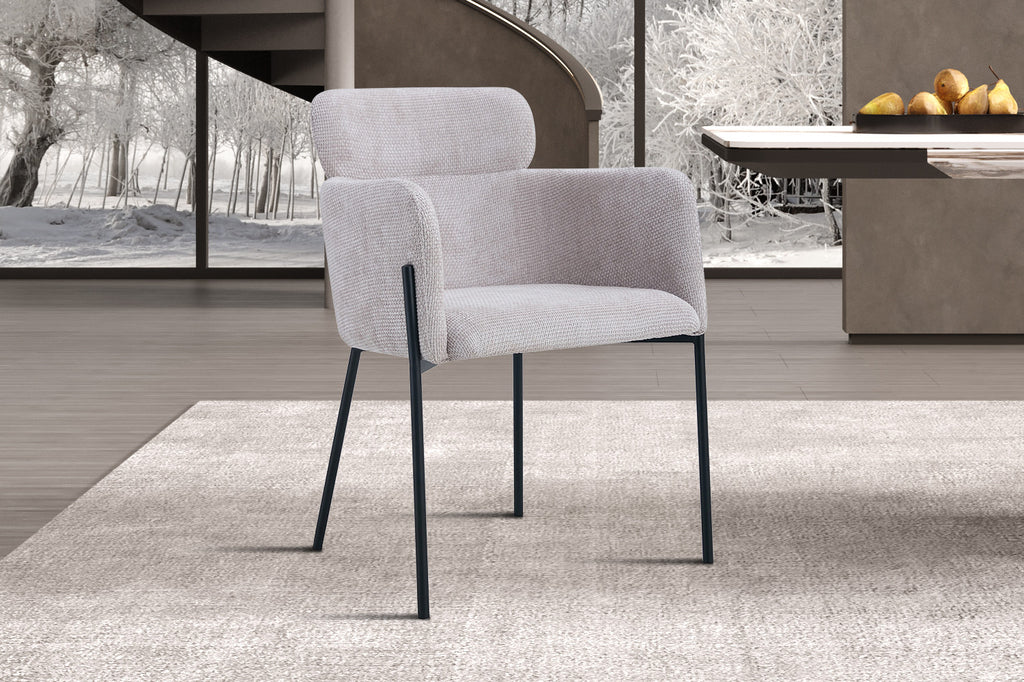 Fauteuil 'Naomi' Tissu Beige RS