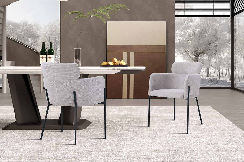 Armstoel 'Naomi' Fabric Beige RS