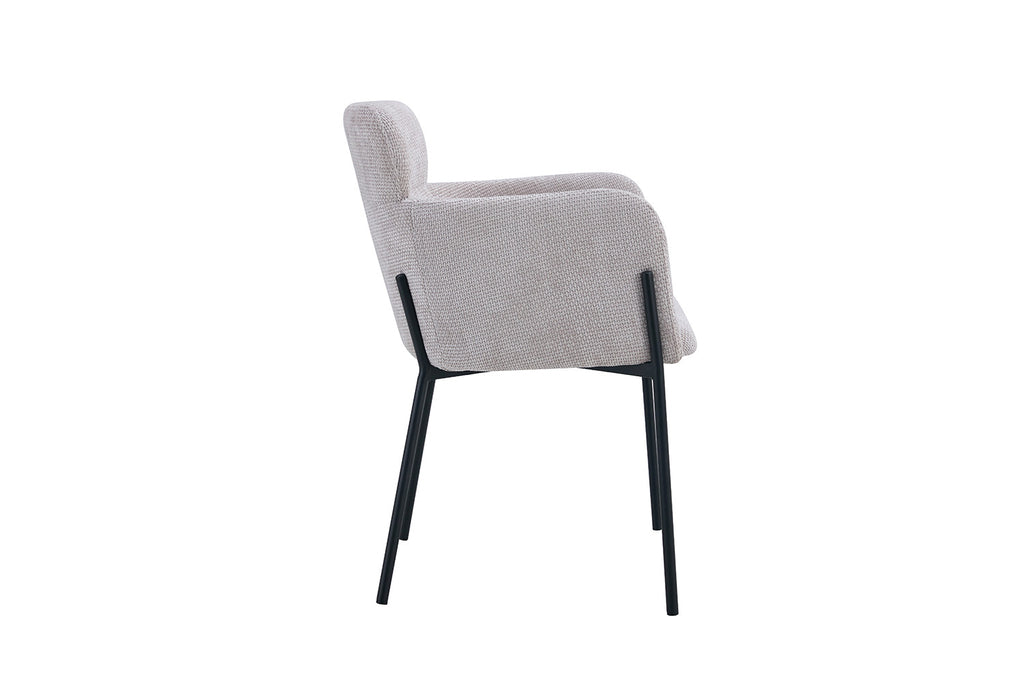 Armstoel 'Naomi' Fabric Beige RS