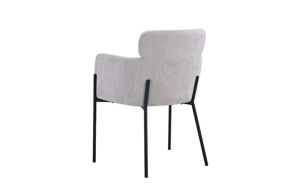 Armstoel 'Naomi' Fabric Beige RS